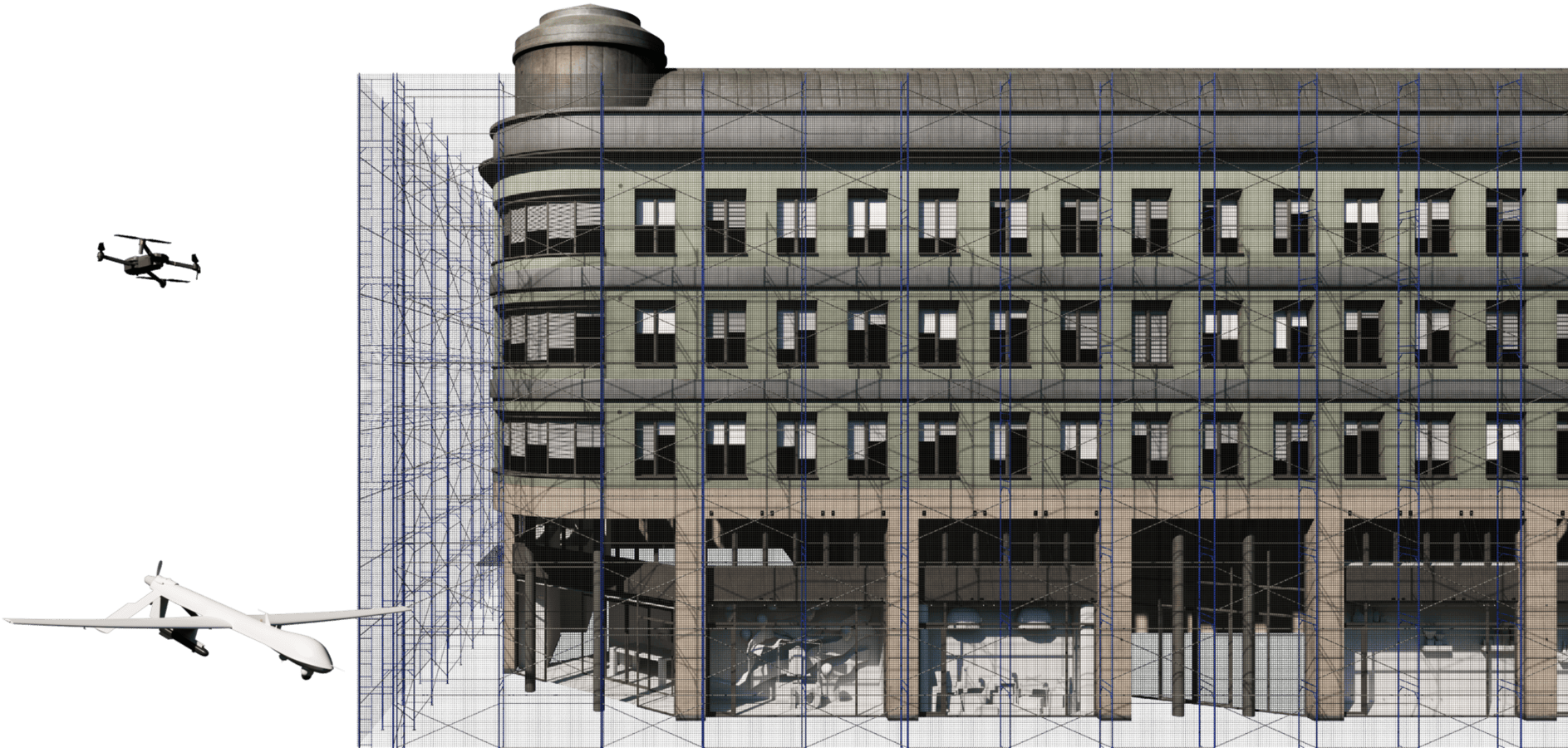 Защищенное здание